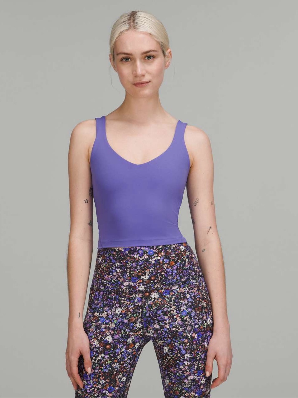 195. Lululemon Align Tank Top Charged Indigo size 12